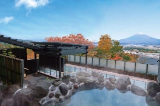 Picture of Konohana no Yu Onsen with a view on Mount Fuji