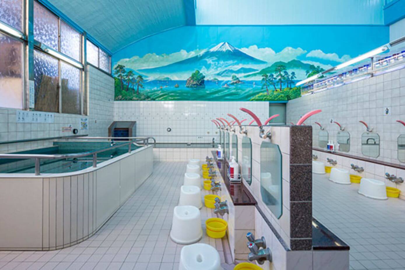 Picture of the main baths of Daikoku-yu Onsen in Tokyo, Kanto