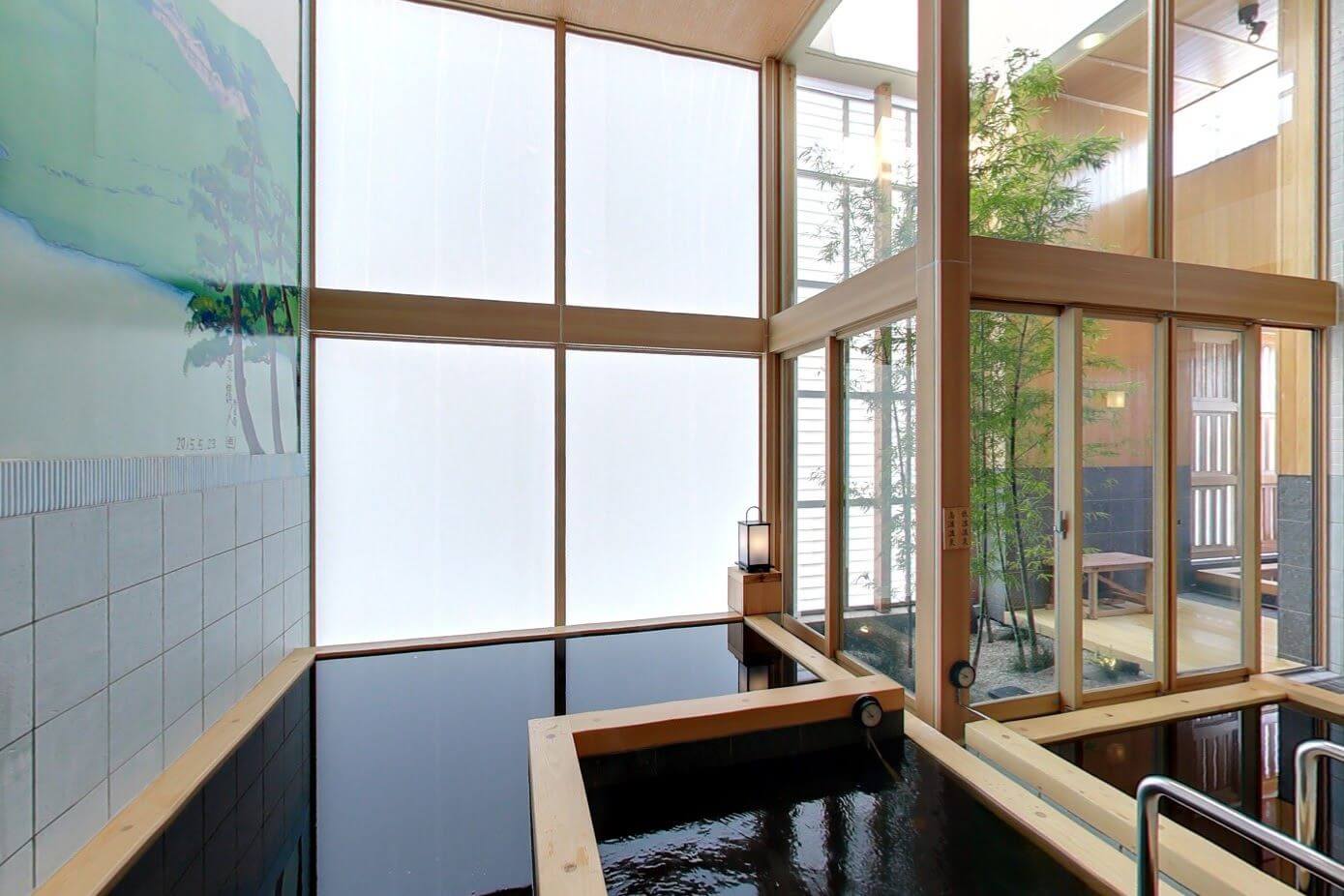Picture of the main baths of Mikokuyu Onsen in Tokyo, Kanto
